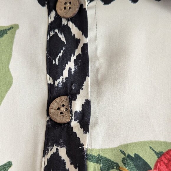 Rachel Zoe Floral boho button down blouse - Picture 12 of 12